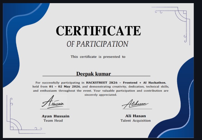 AI & Machine Learning Certificate